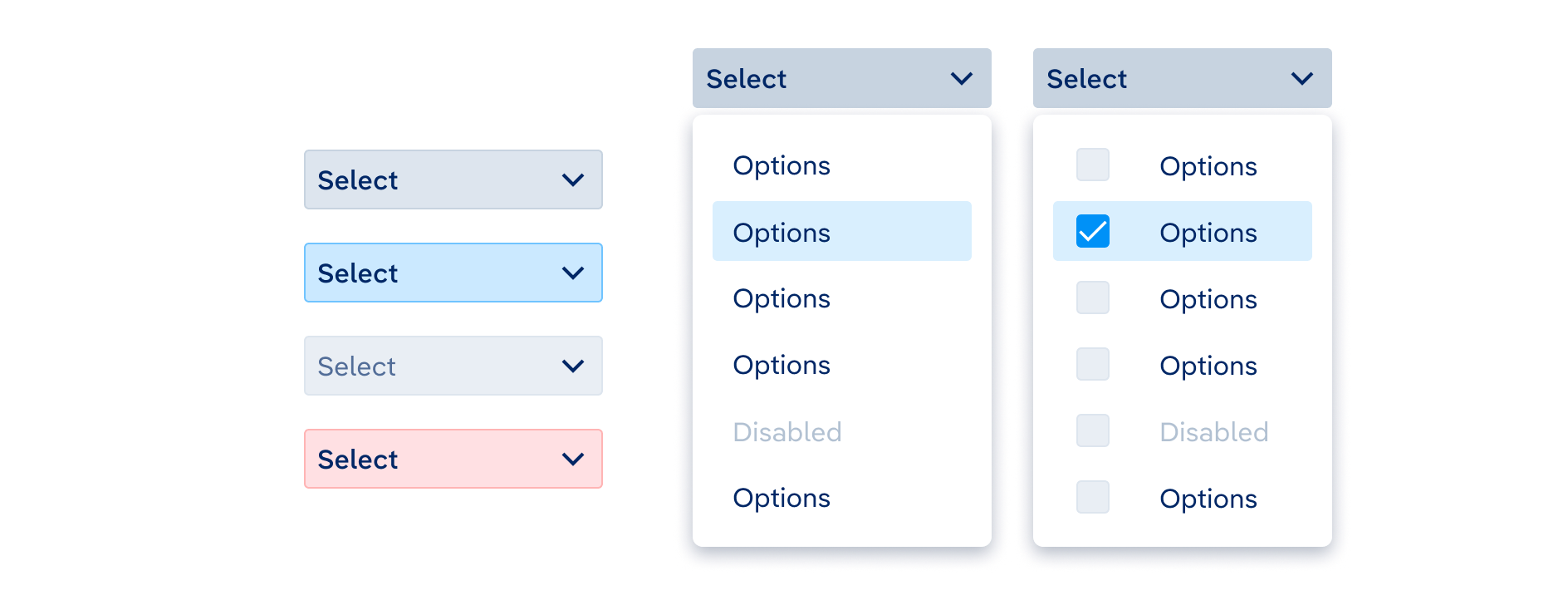 Variants/States
